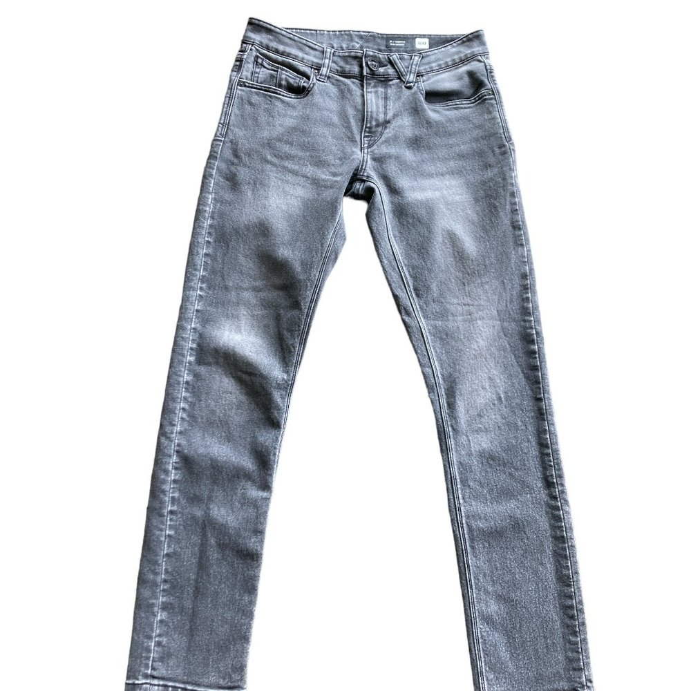 Volcom 2 X Vorta Charcoal Jeans Size 28 - image 3